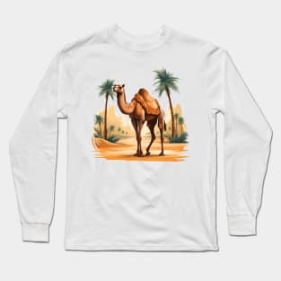 Camel Long Sleeve T-Shirt